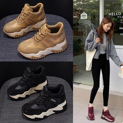Daddy Shoes Women Winter Thick Sole Leisure Sports Forrest Gump Shoes