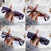 Unisex Frameless Curved Sunglasses With Uv400 Protection For Travel And Outdoor Activities
