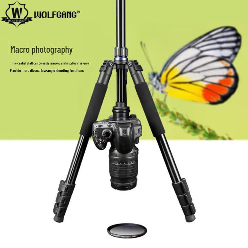 WOLFGANG JZ-613 Professional Camera Tripod Monopod