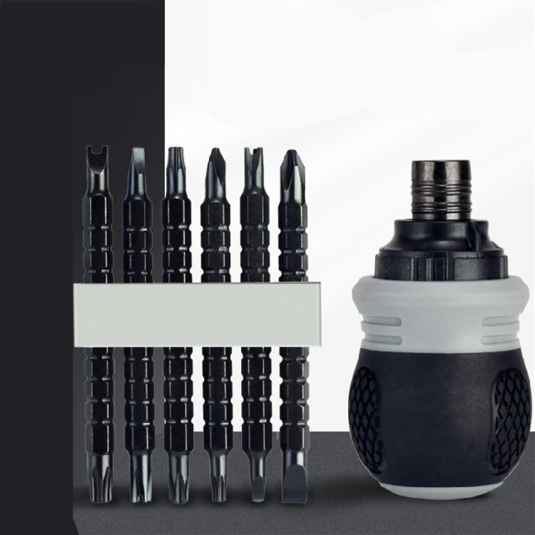 13 In 1 Ratchet Screwdriver Hand Tool Insulated Household Electrical Screwdriver Magnetic Tip Electrician Repair