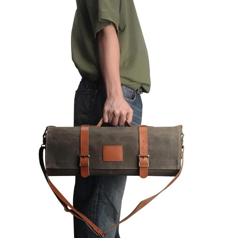 

Multipurpose Chefs Tool Roll Bag for Pastry Chefs and Barbecue Enthusiasts CHINA