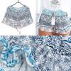 Summer Polyester Print Shorts With Tie Waist For Casual Wear