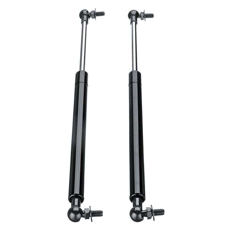 A Pair Of Automotive Engine Hood Air Rods And Hydraulic Support Rods Made Of Sturdy Steel Material Suitable For Touareg Y61/Y62