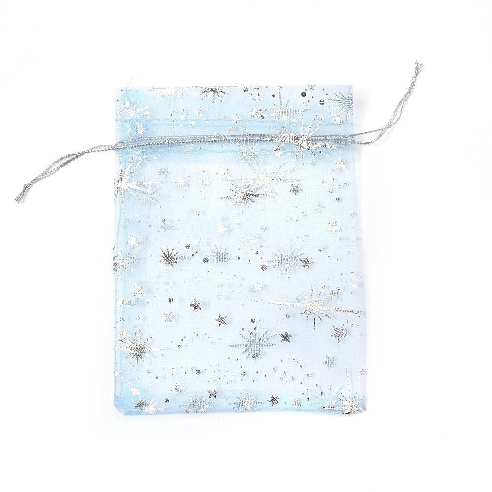 10Pcs Transparent Drawstring Gifts Bag Wedding Christmas Candy Gift Bags Jewelry Storage