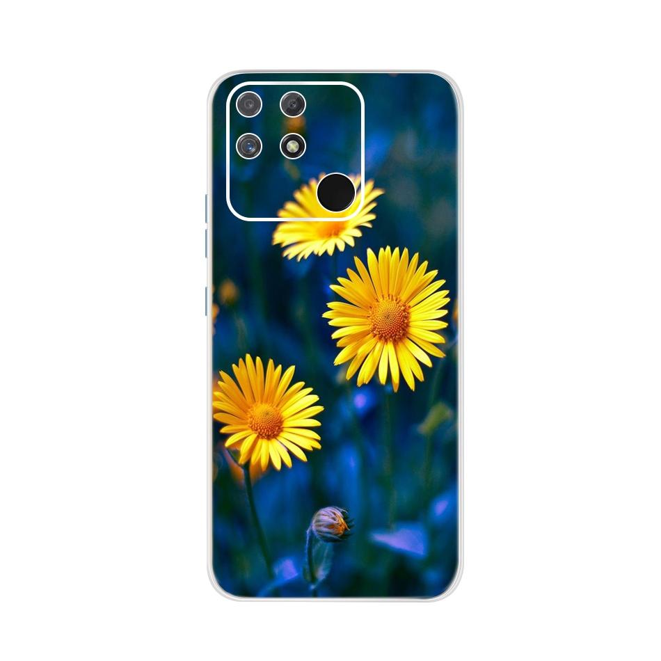 Weiche Silikonhülle Für Raelme Narzo 50A RMX3430 HandyhülleTransparente TPU-Abdeckung Für Realme Narzo50a 50 A 6.5" Rückseiten Hüllen Bumper