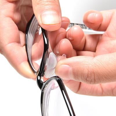 5 Pairs Anti-Slip Silicone Nose Pads For Eyeglass Sunglass Glasses Spectacles