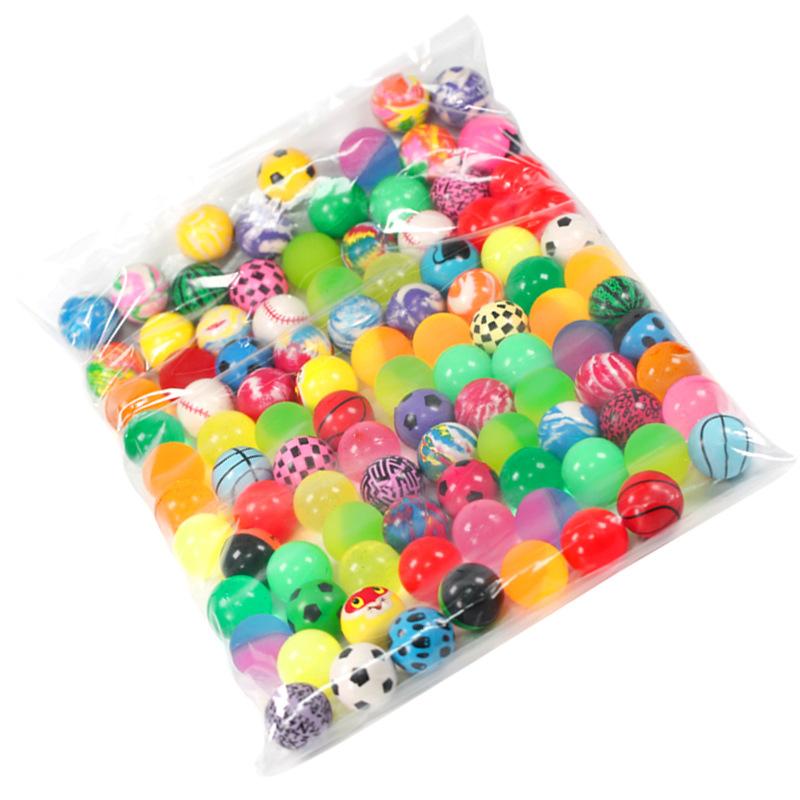 5/12/20/24Pcs  Fun Toys A Wide Variety Of Styles Bouncing Ball Mixed Jumping Solid Floating Bouncing Elastic Rubber Ball Toys