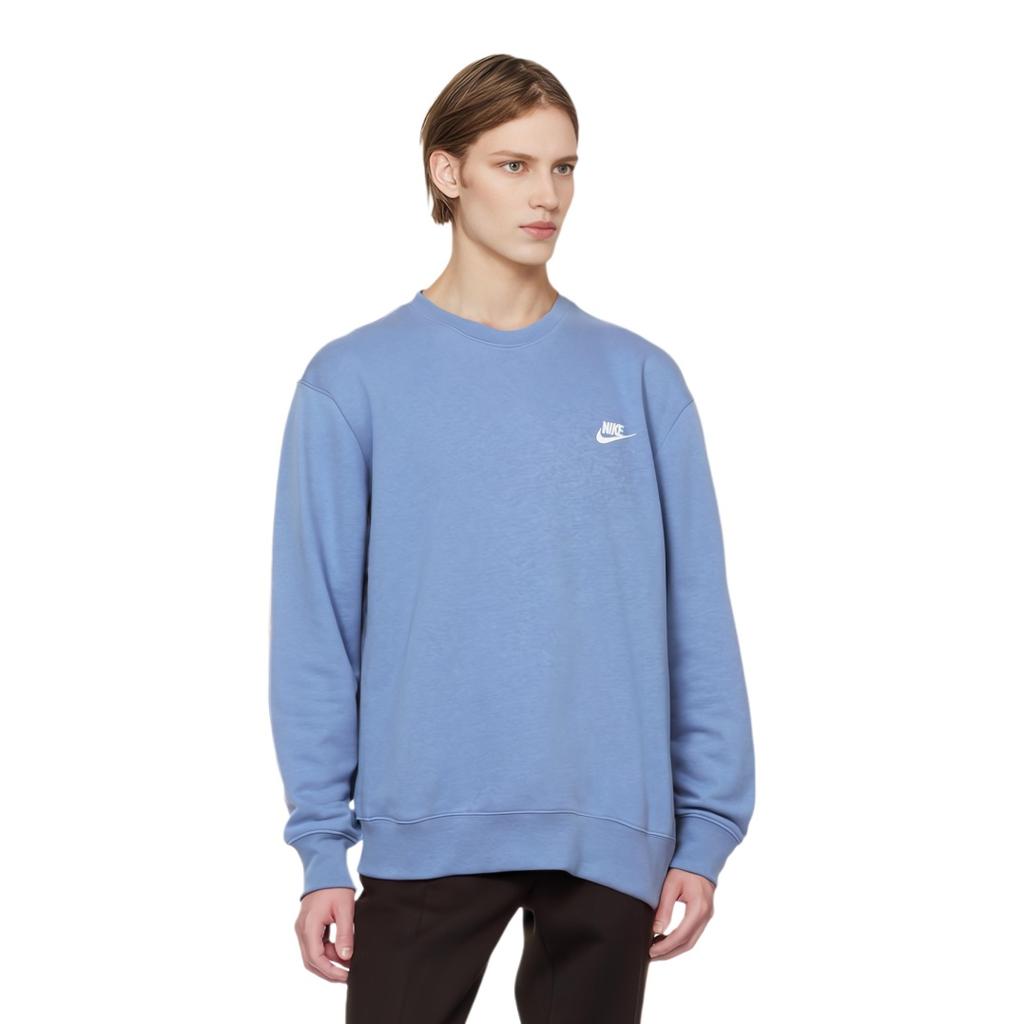 Nike Sweatshirts Men's Blue Crew Neck Moderate BV2667-450