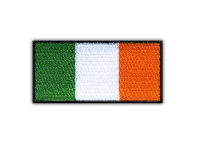 Patchion Flag of Ireland - Big - Self-Adhesive Backing - Embroidered Patch/Badge/Emblem