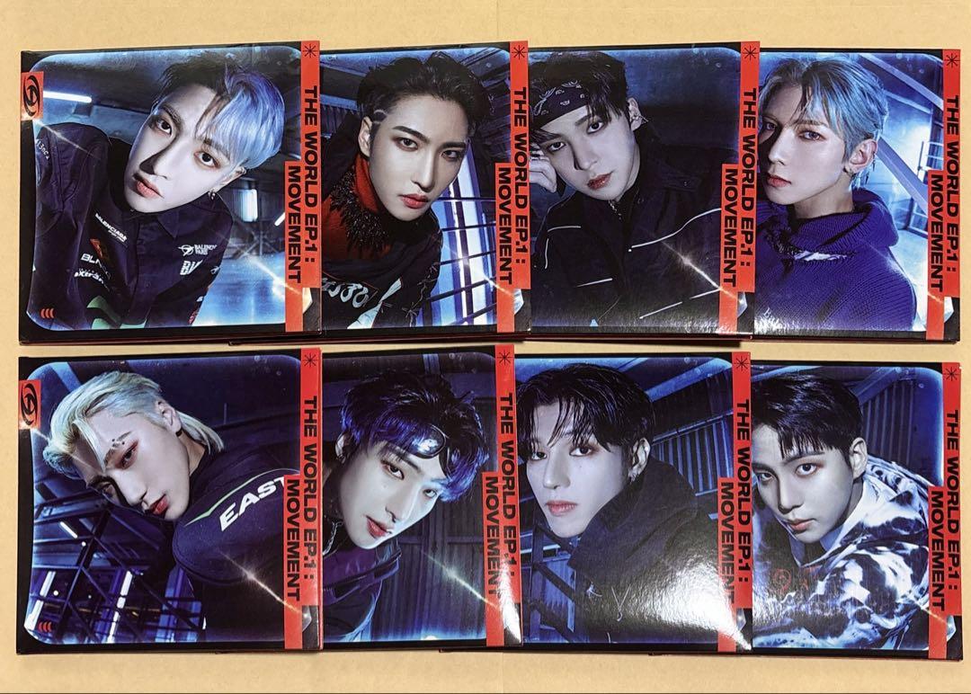 

[Б/В] ATEEZ MOVEMENT DIGIPAK версія. Набір з 8 дігіпаків