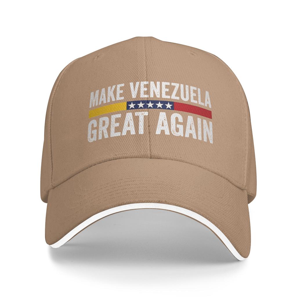 Unisex Czapka Outdoor Make Venezuela Great Again Wiosenna Czapka Przeciwsłoneczna Nowa Czapka Baseballowa Hip Hop Ochrona Przeciwsłoneczna Daszek