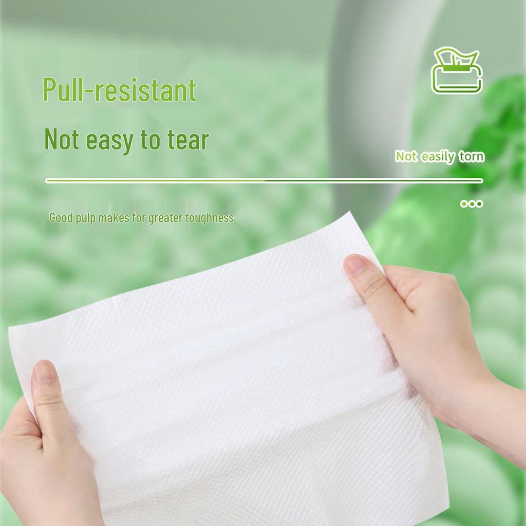 Guohan Double Layer Business Hand Towels - Thick, Strong, Water-Absorbing, 200 Sheets, 20 Packs