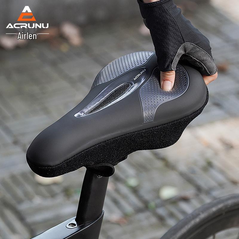 

ACRUNU Амортизирующий быстросъемный чехол для велосипедного седла - Утолщенный, дышащий, из мягкого поролона для горных и шоссейных велосипедов