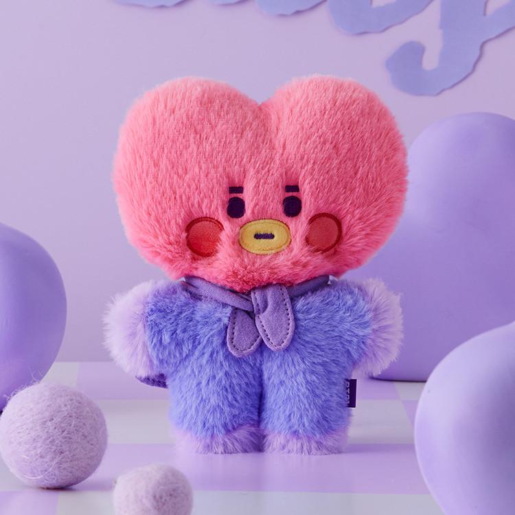 LINE FRIENDS BT21 TATA BABY Flat Standing Doll
