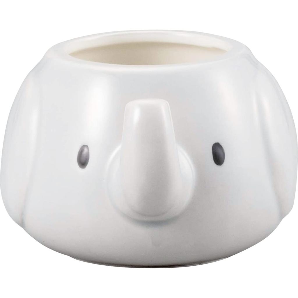 Cute Tableware and Tea Set Elephant Parent and Child Design SAN3751 Pot, Cup, (Approx. 600ml)