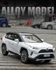 1/32 Toyota RAV4 SUV 2023 Alloy Die Cast Toy Car Model Sound and Light Pull Back Children's Toy Collectibles Birthday Gift