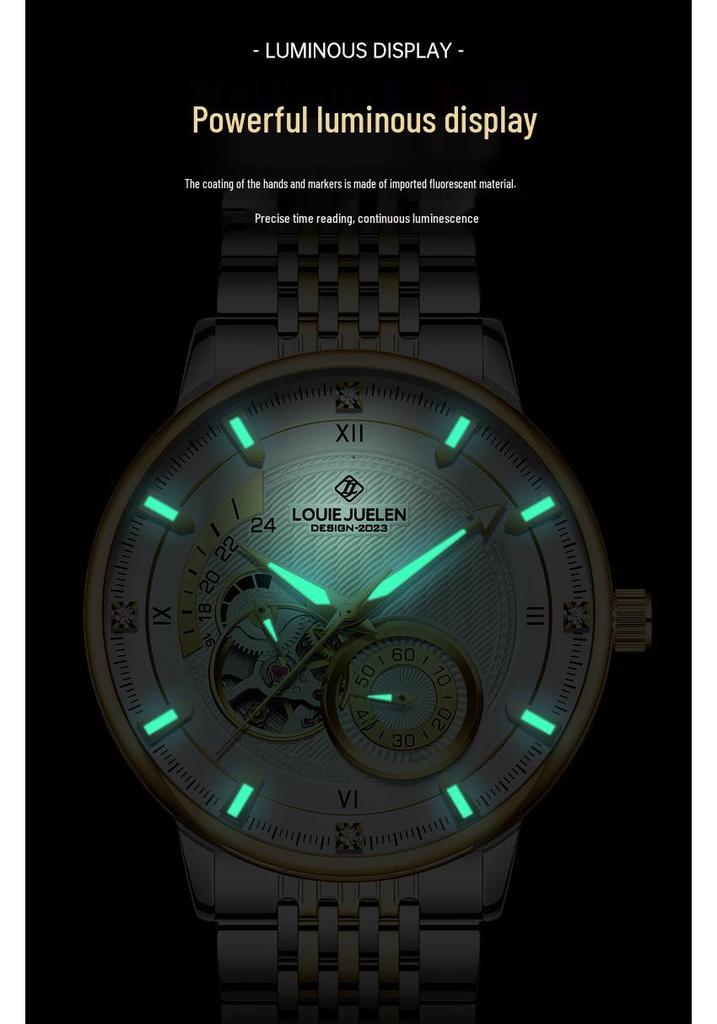 LOUIE JUELEN Men's & Women's Mechanical Wristwatches - Louis Ju Lun Brand Watches