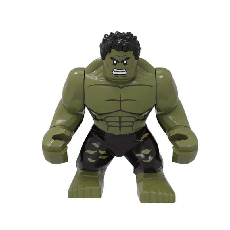 Marvel Avengers Superhero Building Block Set Pg Adult Collection Iron Man Hulk Thor Captain America Groot Abs Plastic 8cm Height