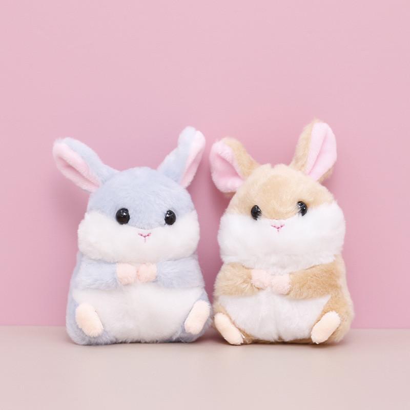 Rabbit Keychain Toy Cartoon Backpack Pendant Plush Doll Gift Cute Decoration