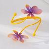 Openable Floral Armlet Colorful Metal Upper Arm Bracelet Boho Flower Arm Cuff  Beach