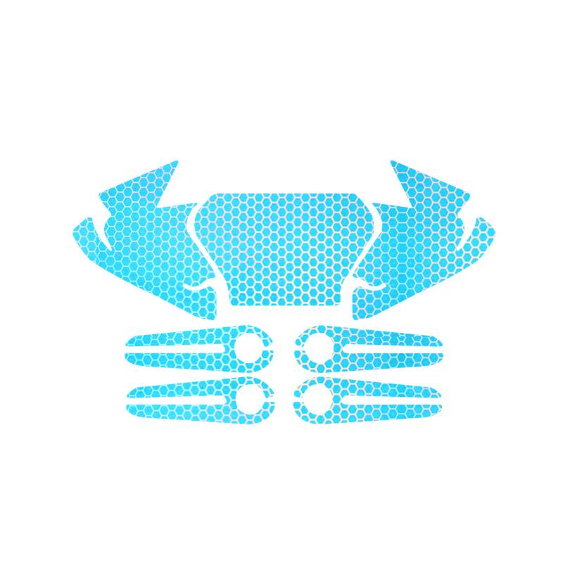 For Yamaha Tracer 9GT Tracer 9 GT Headlight Tail Light Film Modification Accessories Honeycomb Laser Protection Film Sticker