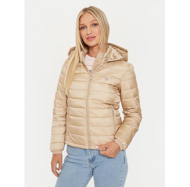 

Пуховик Guess W4YL00 WG922 бежевый Regular Fit XS