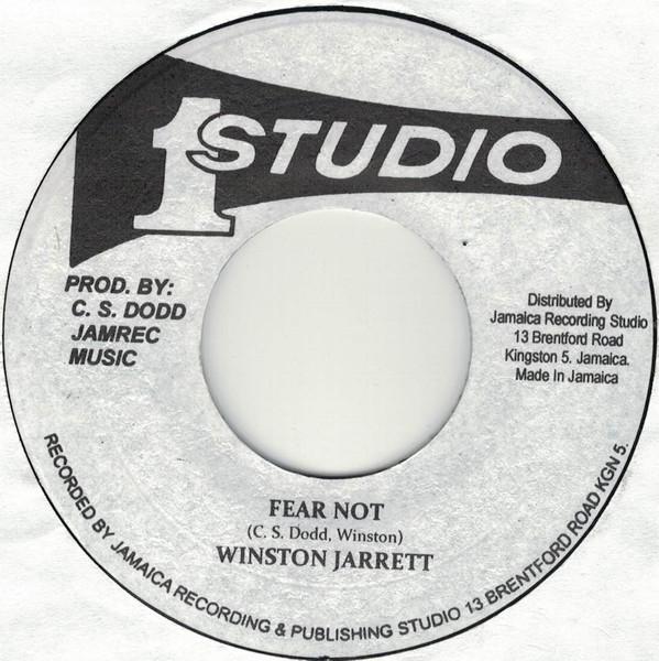 7inch Record WINSTON JARRETT - Fear Not NONE Studio One 2014 Jamaica Reggae, Ska & Dub Used