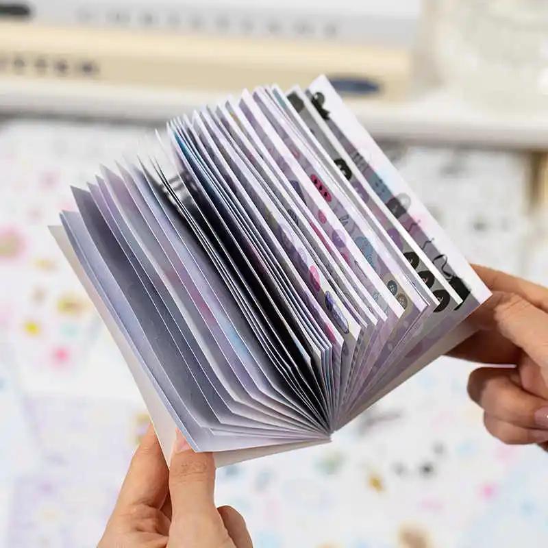 30sheets/piece Laptop Kpop Scrapbook Journal Kawaii Stickers Kids Gift Korean Ins Cute Collage Material Decorative Sticker Book