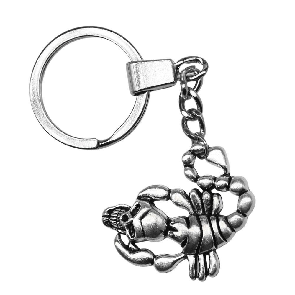 30mm Keychains Bat Cross Skull Vintage Jewelry Supplies QY006
