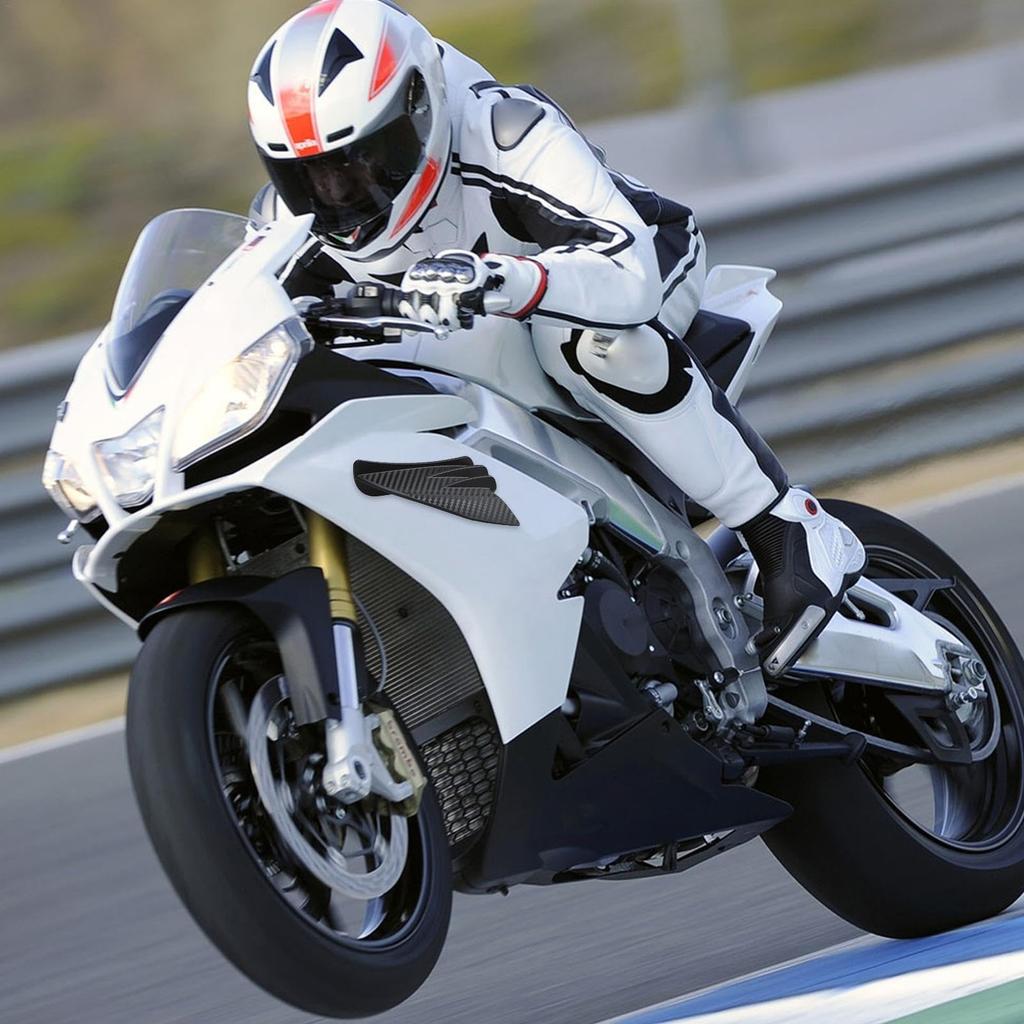 Motorcycle Front Spoiler, Motorcycle Side Spoiler - Motorcycle Fairing Winglet Thick Aerodynamic Winglets Spoiler