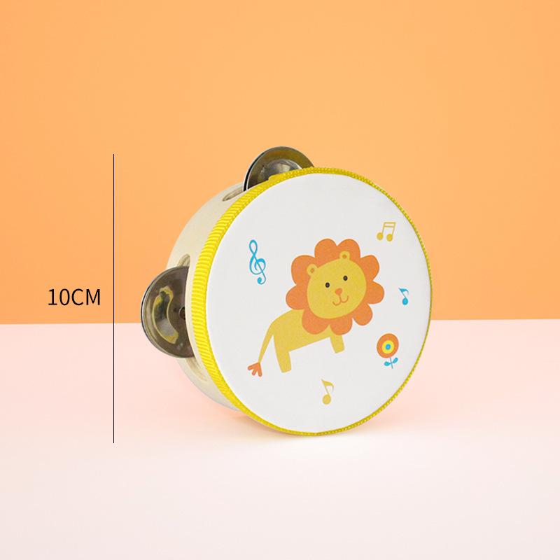 Wooden Tambourine for Early Childhood Music and Dance