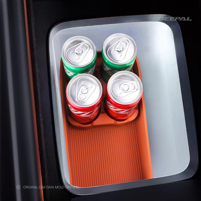 Silicone Non-slip Drink Holder Pad for Shenlan S09 Refrigerator Cup, Interior Organizer Accessory