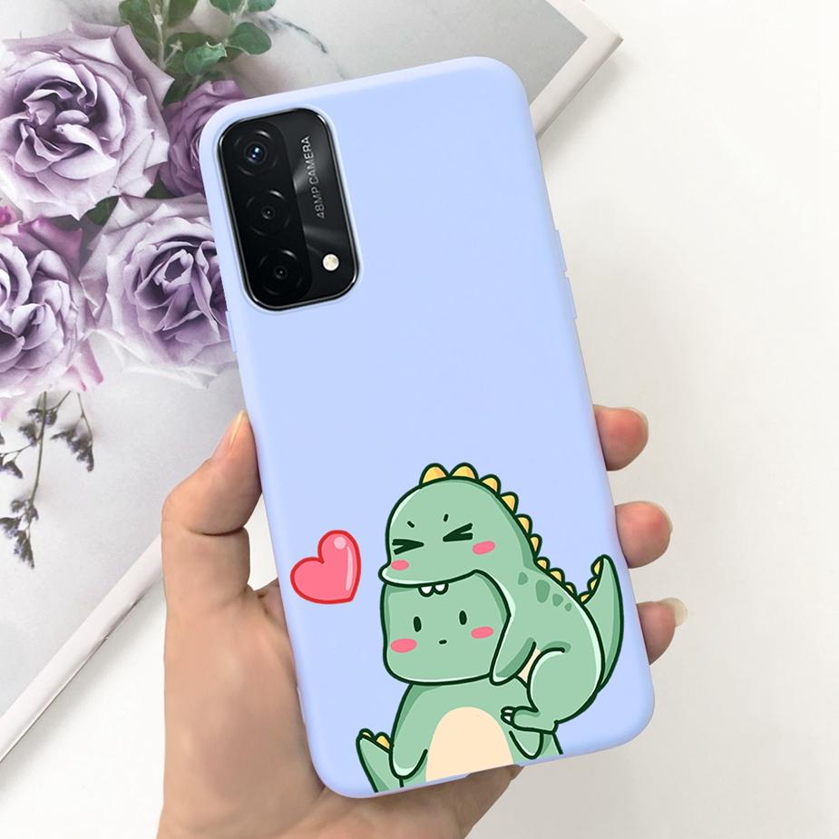 For Oppo A74 4G Case Oppo A54 A94 Cute Fashion Panted Cover Soft TPU Phone Case For Oppo A94 A 54 74 OppoA54 OppoA94 Fundas Capa