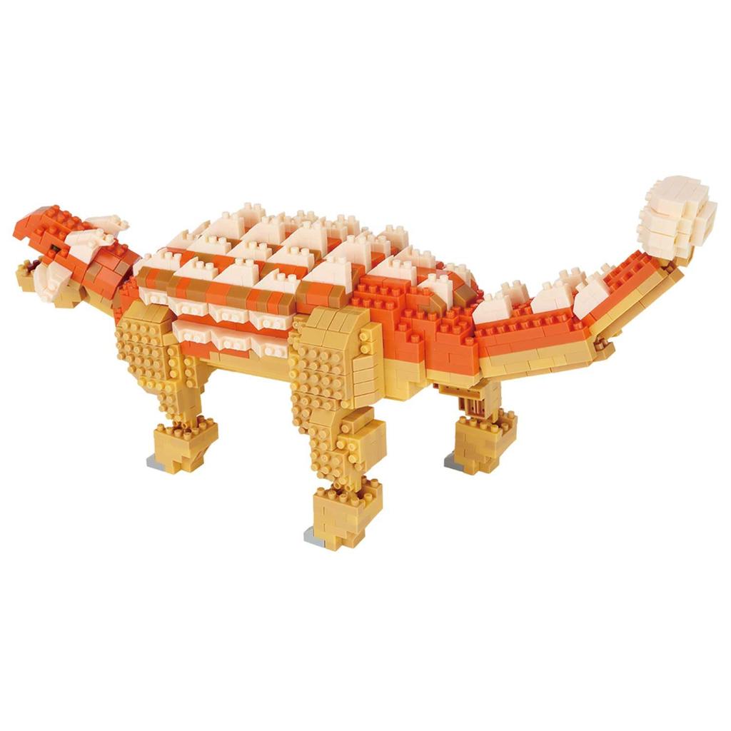 Kawada Nanoblock Dinosaur DX Ankylosaurus X 28 X 21 Cm Ages 12 and Up Interior Hobby NBM-063 4.5 NBM-063