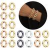 20pcs/bag 28X23mm Plated Acrylic Chain Buckle Link Chain Connector For Jewelry Making Bracelet Necklace Handbag Chain Wholesale