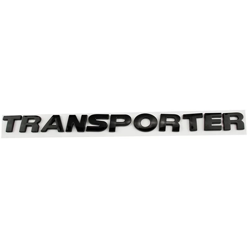 Car ABS Trunk Letters Words Logo Badge Emblem Decals Sticker Applicable To TRANSPORTER T4 T5 T6 T7 T8 Styling Accessories