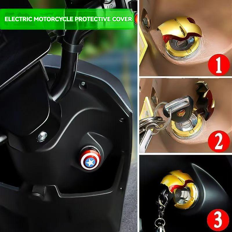 Iron Man Black Panther Car Auto Engine Start Stop Push Button Cover Decorative Automotive Interior Accessories