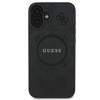 Guess Guhmp16Spsapsmek Iphone 166.1 Czarny/Black Hardcase Saffiano Peony Classic Logo Magsafe