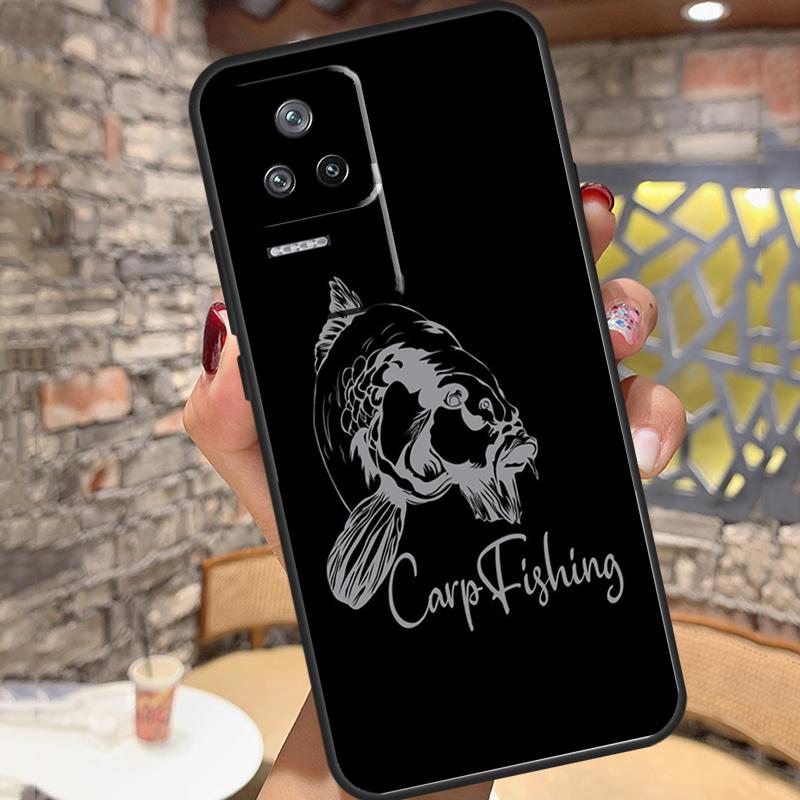 Carp Fishing Fish Case For Xiaomi 15 Ultra 13 14 11T 12T 13T 14T Pro POCO X7 X3 X5 X6 Pro M6 F5 F6 Pro Cover