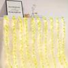20/50/100LEDS Always on Battery Box Willow light Decorative Light String Imitation Leaf Wrought Iron Basket Copper Wire