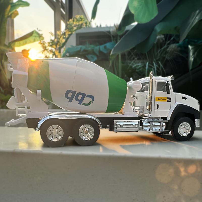 1:50 Scale Toy Dump Truck Model Construction Vehicle Set Excavator Mixer Truck and Dump Truck Toy Combo Gift for Children s Day