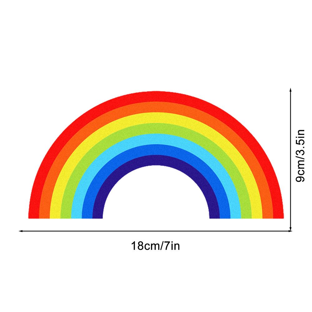

Радужные наклейки для автомобиля, устойчивые к погодным условиям, автомобильные наклейки, водонепроницаемые радужные наклейки, автомобильные аксессуары, наклейка на заднее стекло