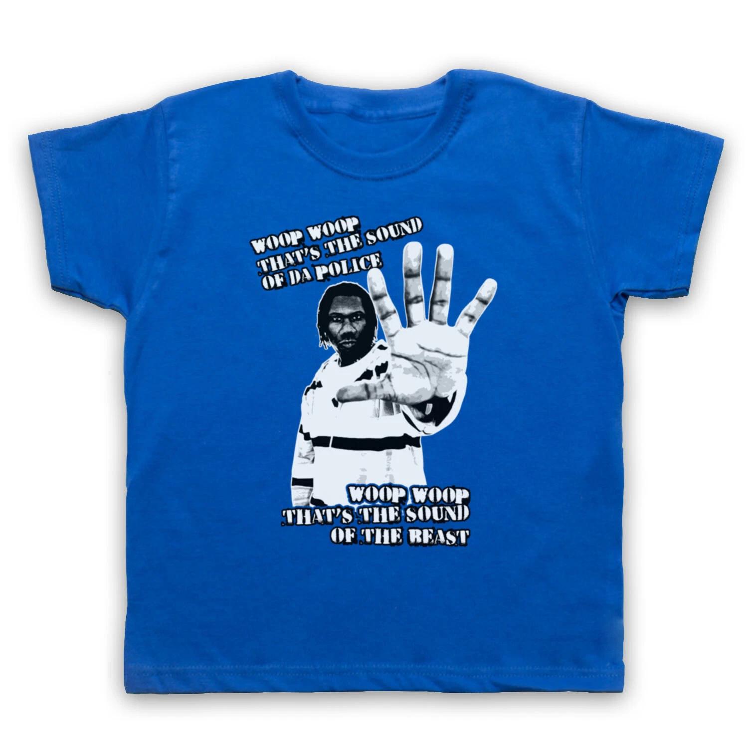 

KRS ONE SOUND OF DA POLICE UNOFFICIAL RAP HIP HOP MC KIDS CHILDS Boys Baby Children T-shirt 100