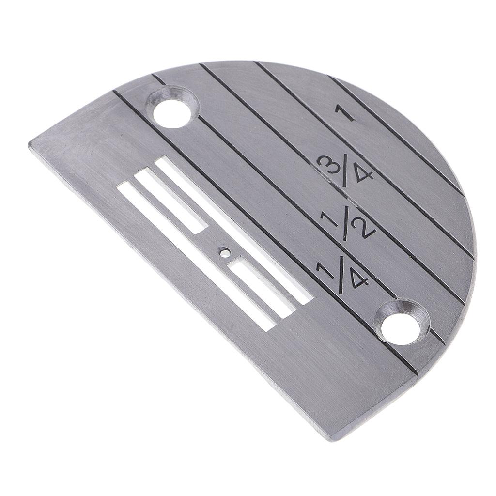 Throat Plate for Flat Lockstitch Industrial Single Machines Steel