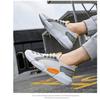 Men's New Arrival Fly-Knit Mesh Casual Running Sneakers – Breathable Lightweight Lace-Up Cloth Shoes, Trendy Comfortable Athletic Footwear for Daily