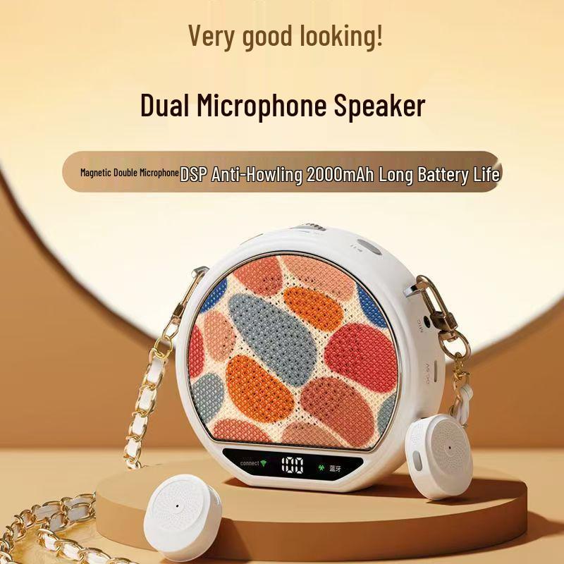 Precision Wireless Lapel Microphone & Speaker for Tour Guides and Teachers