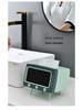 Retro-Style Multifunctional Tissue Box with Mobile Phone Holder and Storage