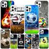 Football Soccer Ball Design Phone Case For iPhone 17 Air 16 Pro Max 16E 15 + 14 Plus 11 12 13 Mini 7 8 SE Gift Print Cover Funda