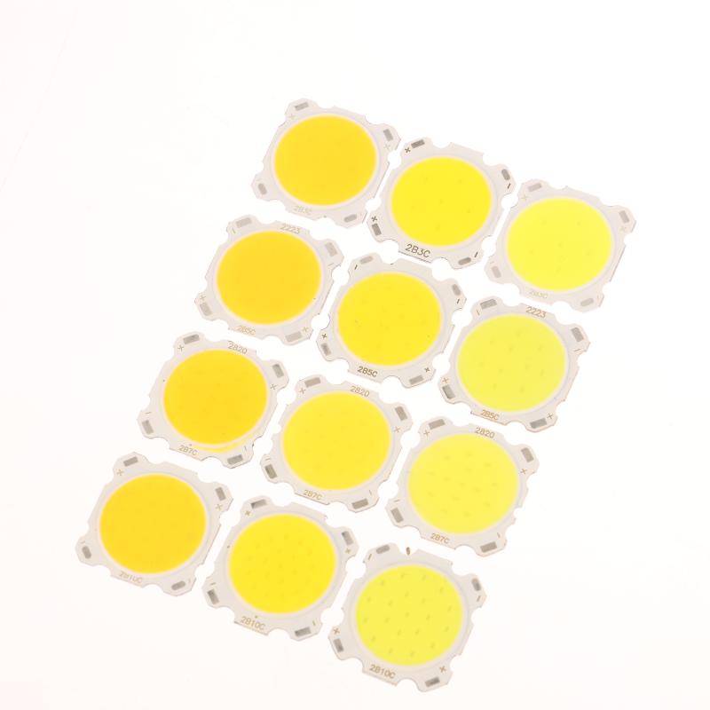 10ks LED čipů 3W 5W 7W 10W LED zdrojový čip Vysoce výkonná LED COB Boční žárovka Světlo Lampa Reflektor Stropní svítidlo Světla