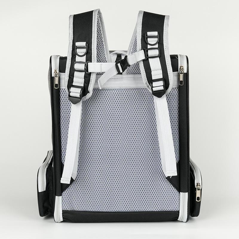 Transparenter Outdoor-Katzenrucksack - Universell, Atmungsaktiv, Großes Fassungsvermögen für Alle Jahreszeiten